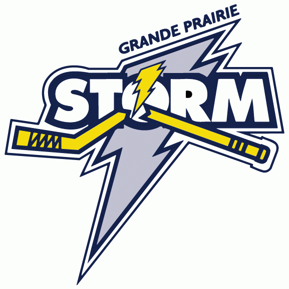 Grande Prairie Storm 1995-Pres Primary Logo iron on heat transfer